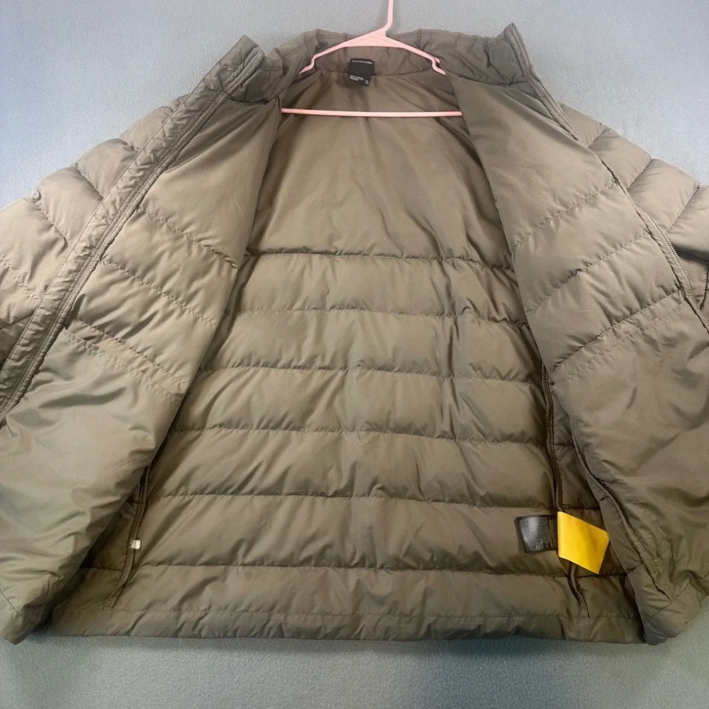 The North Face Mens Aconcagua 3 Down Puffer Jacket Taupe Green XXL NF0A84HZ